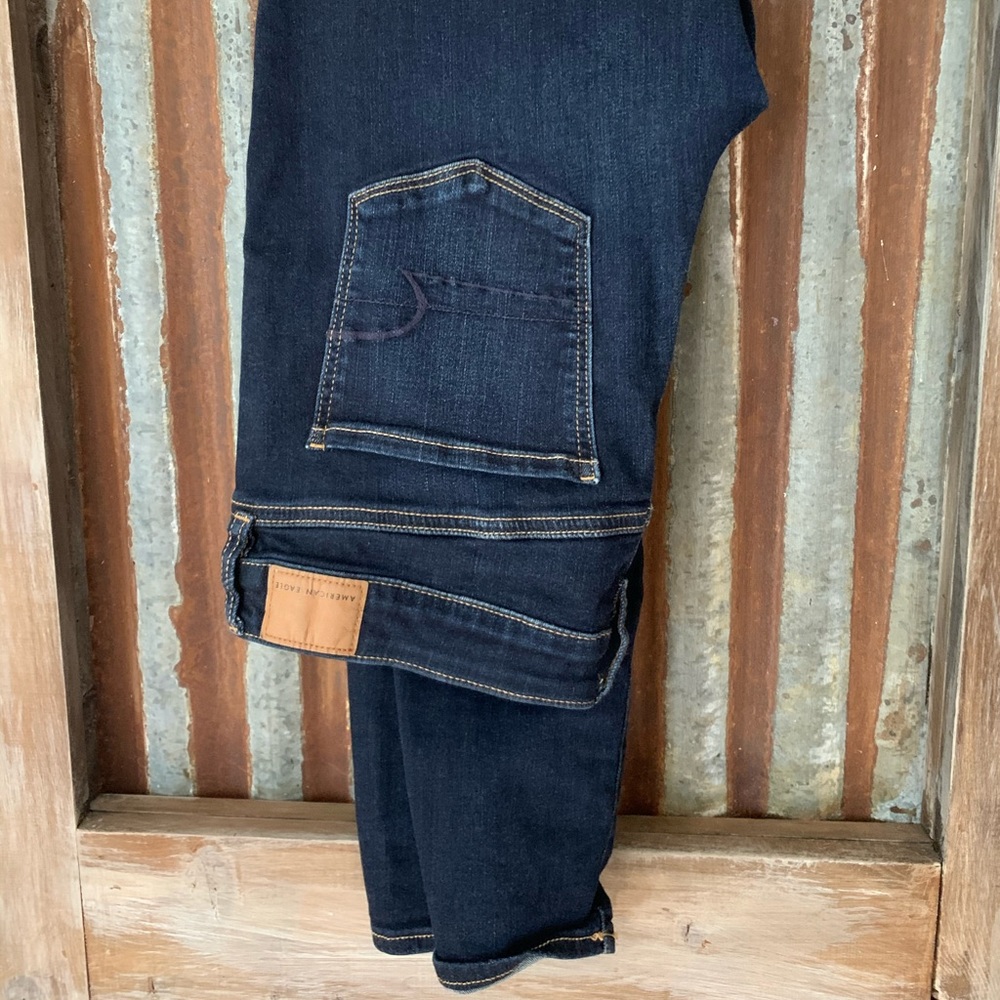 American Eagle skinny jeans extra long